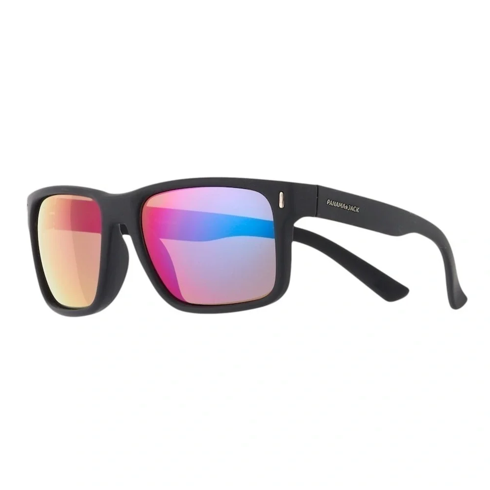 Panama Jack Black Sunglasses with Polarized Lenses